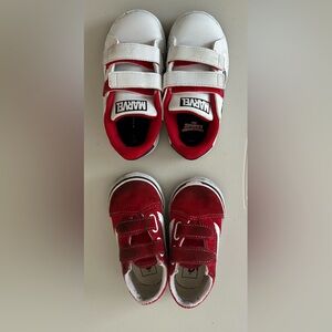 Adidas and Vans sneakers . Size 7 Toddler